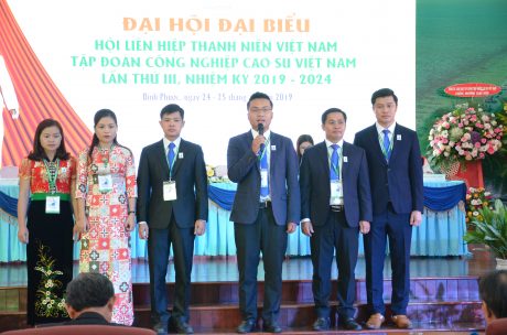 Anh Thái Bảo Tri tái đắc cử Chủ tịch Hội Liên hiệp Thanh niên VN VRG